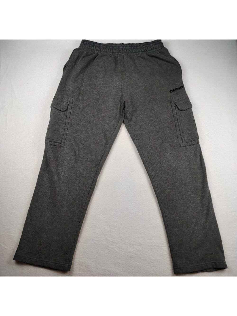 AND1 Gray Athletic Sweatpants Mens Large Basketball Fleece Pockets